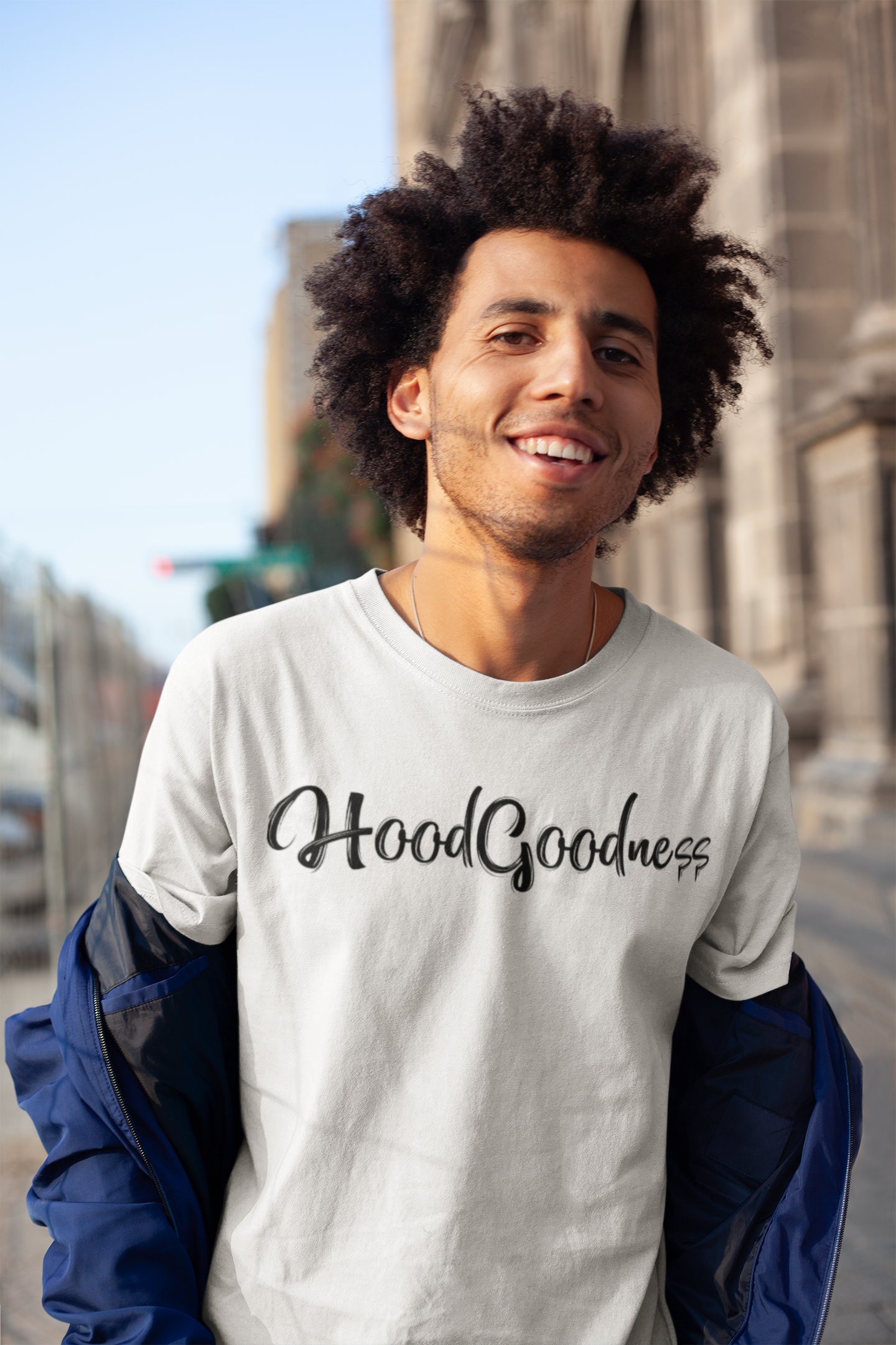 Hoodgoodness White T-Shirt