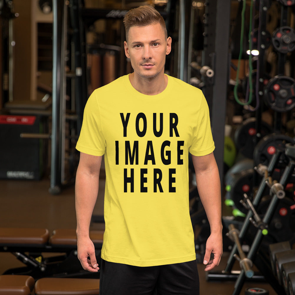 Custom Full Color T-Shirt With Your Image 12+ Colors to Choose From