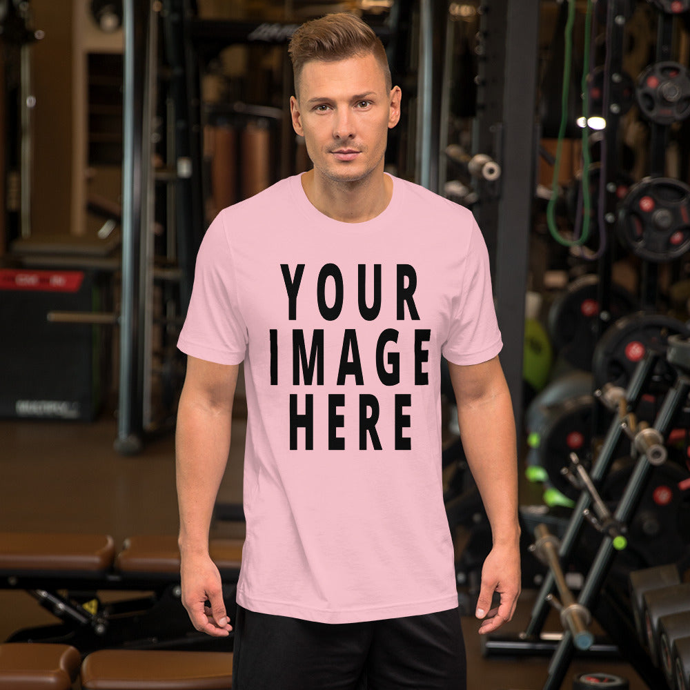 Custom Full Color T-Shirt With Your Image 12+ Colors to Choose From