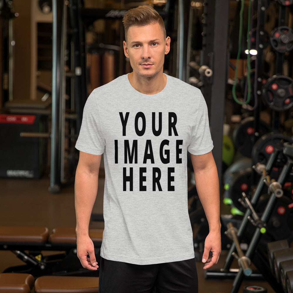Custom Full Color T-Shirt With Your Image 12+ Colors to Choose From