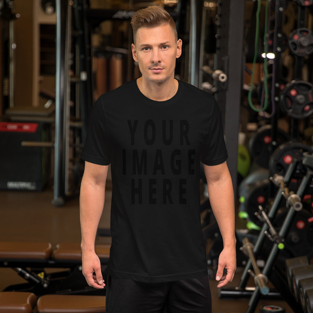 Custom Full Color T-Shirt With Your Image 12+ Colors to Choose From