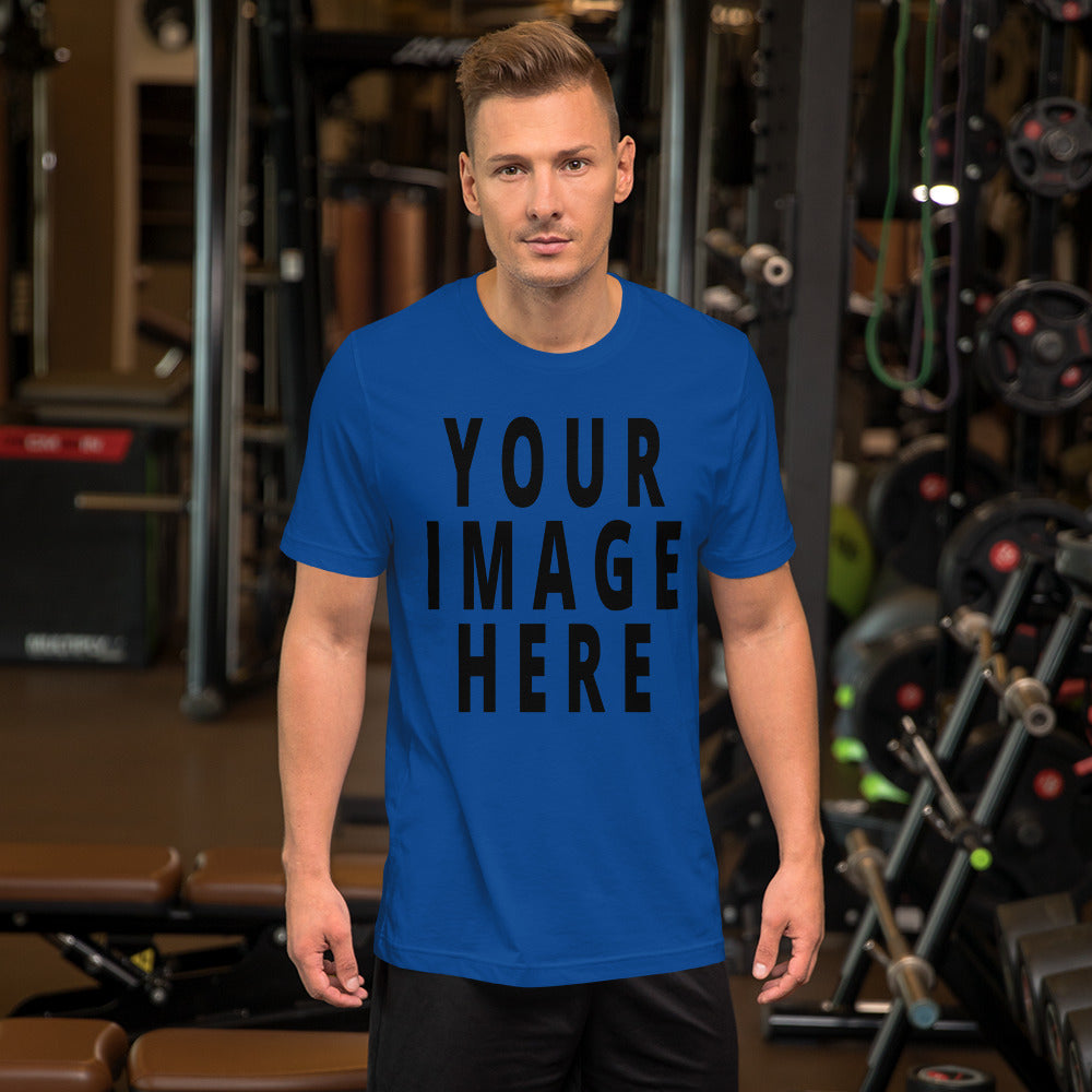Custom Full Color T-Shirt With Your Image 12+ Colors to Choose From