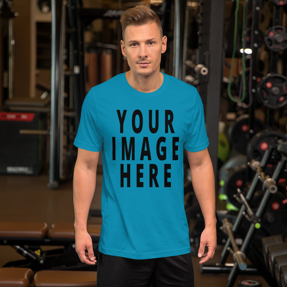 Custom Full Color T-Shirt With Your Image 12+ Colors to Choose From