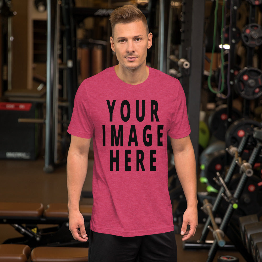 Custom Full Color T-Shirt With Your Image 12+ Colors to Choose From