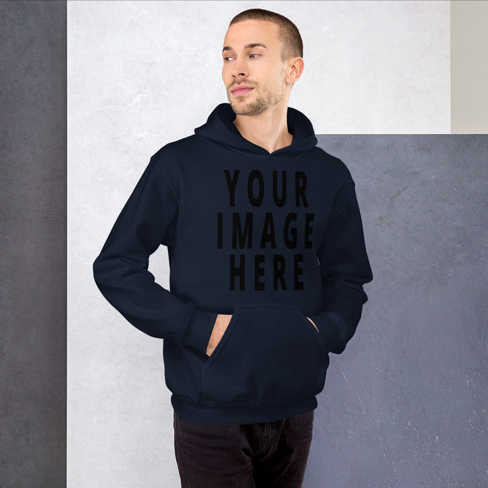 Custom Full Color Hoodie With Your Image 6+ Colors to Choose from