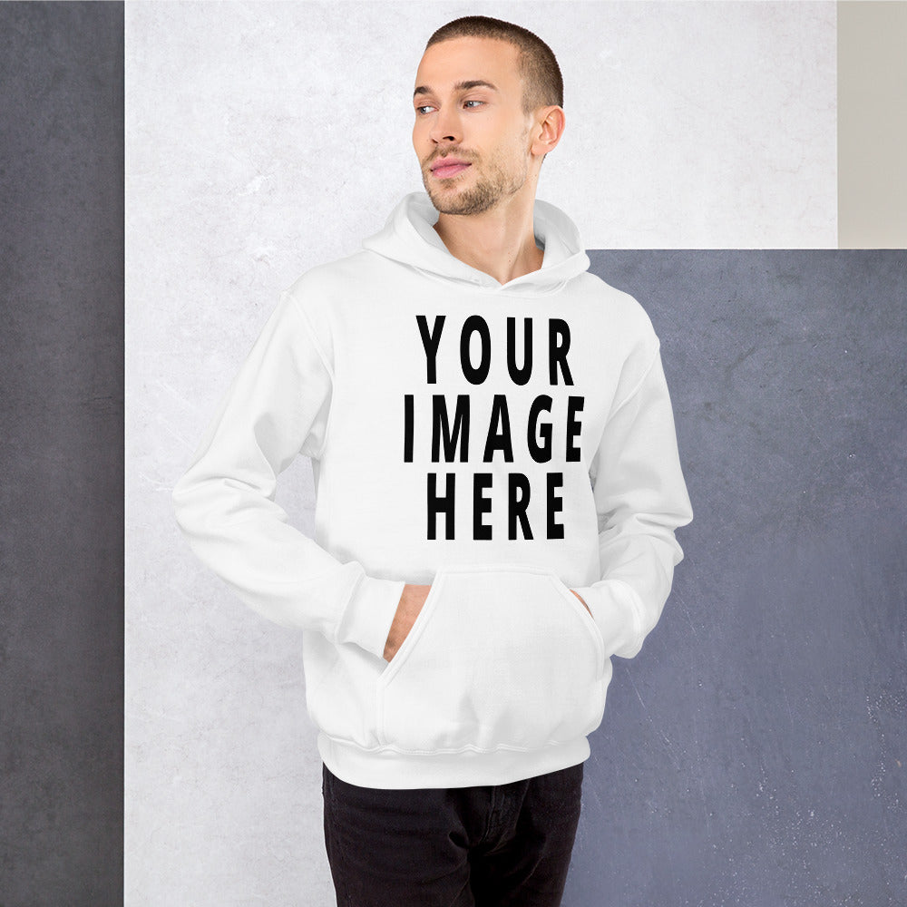 Custom Full Color Hoodie With Your Image 6+ Colors to Choose from