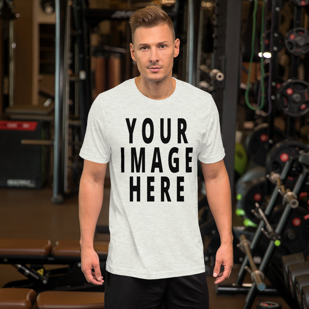 Custom Full Color T-Shirt With Your Image 12+ Colors to Choose From