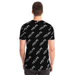 Black #DJLIFE All Over Print Pocket T-Shirt