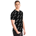 #DJLIFE Black All Over Print T-Shirt