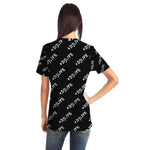 #DJLIFE Black All Over Print T-Shirt