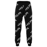 #DJLIFE Black Athletic Joggers