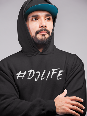 #DJLIFE Brush Style Hoodie