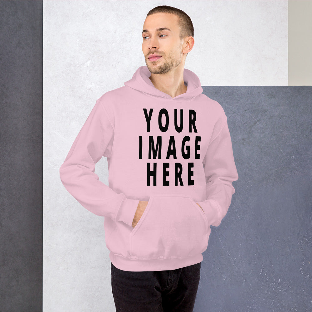 Custom Full Color Hoodie With Your Image 6+ Colors to Choose from - DJLife Clothing
