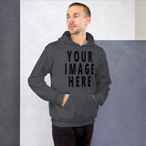 Custom Full Color Hoodie With Your Image 6+ Colors to Choose from